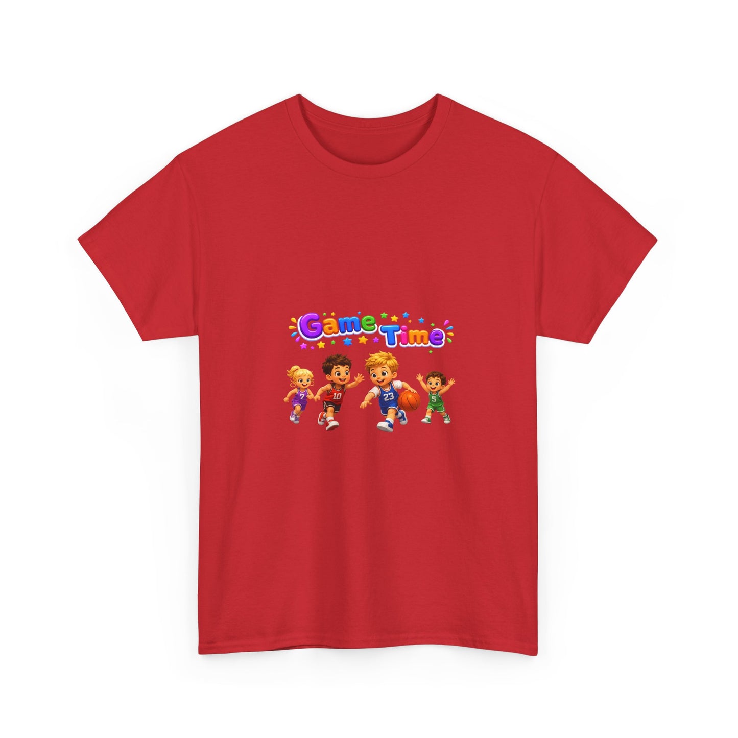 Kids' Game Time T‑Shirt — Playful Cartoon Children Design