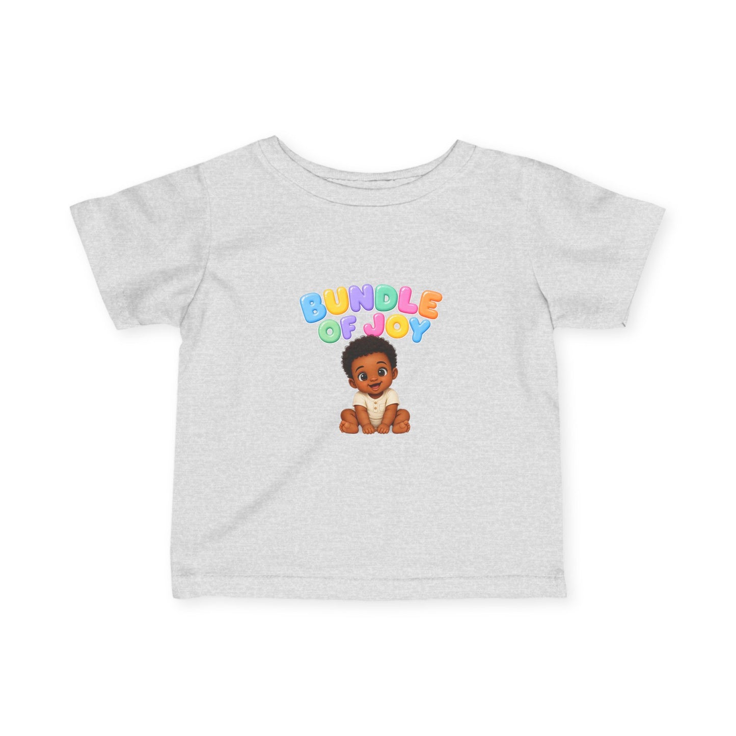 Infant Tee — "Bundle of Joy" Cute Baby Graphic