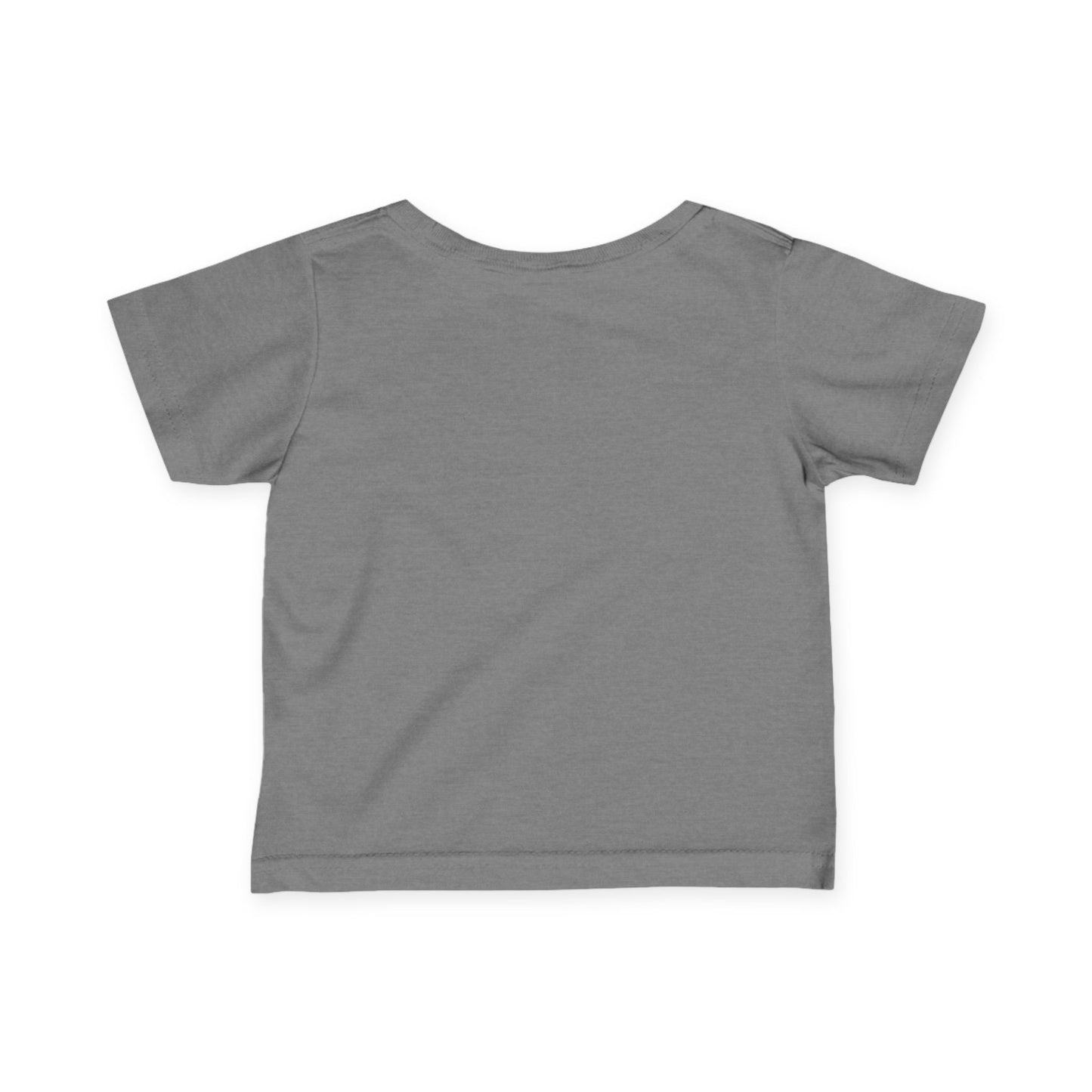 Infant Tee — "Play Time, Fun Time" Colorful Train Baby Shirt