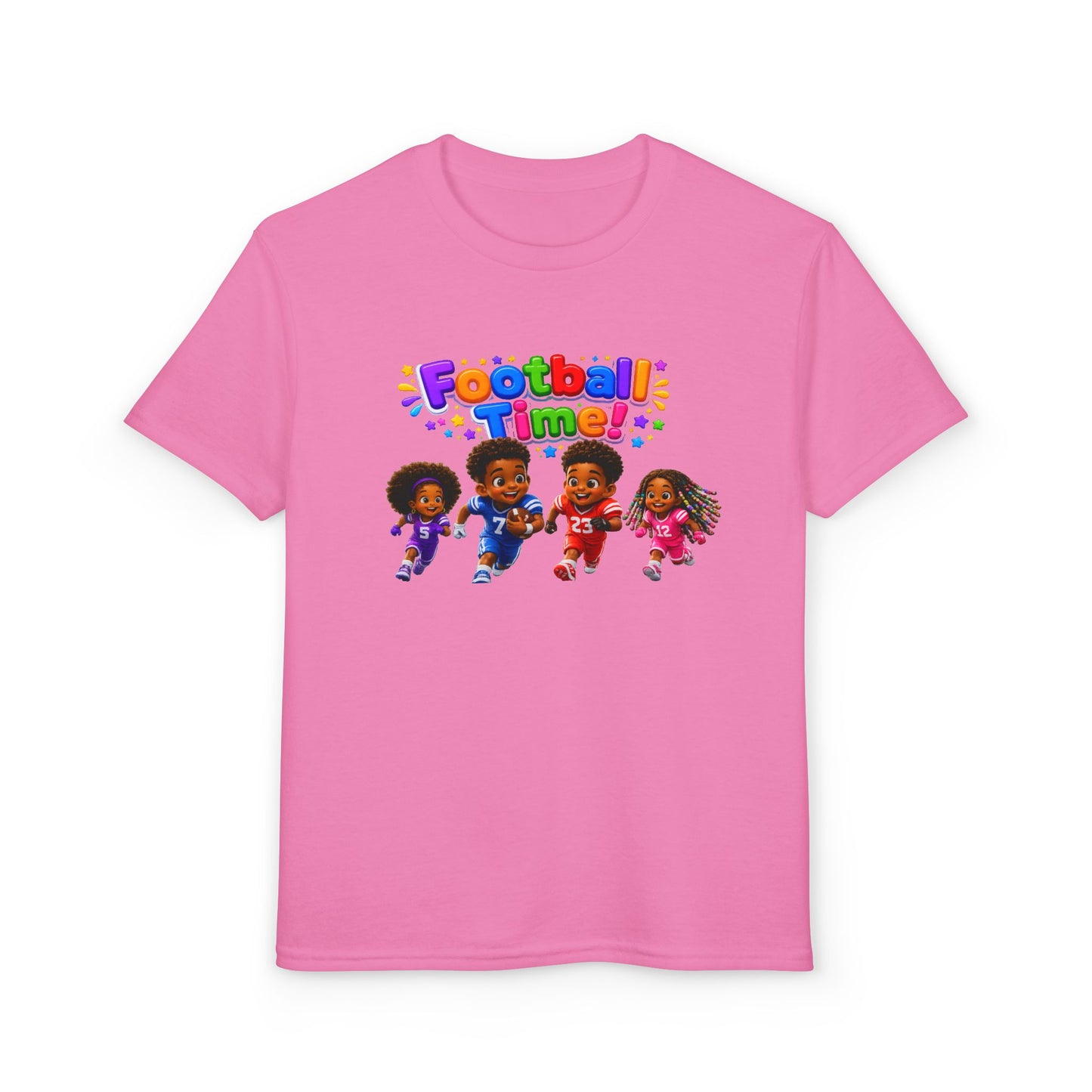 Youth T-Shirt — "Football Time" Kids Graphic Tee