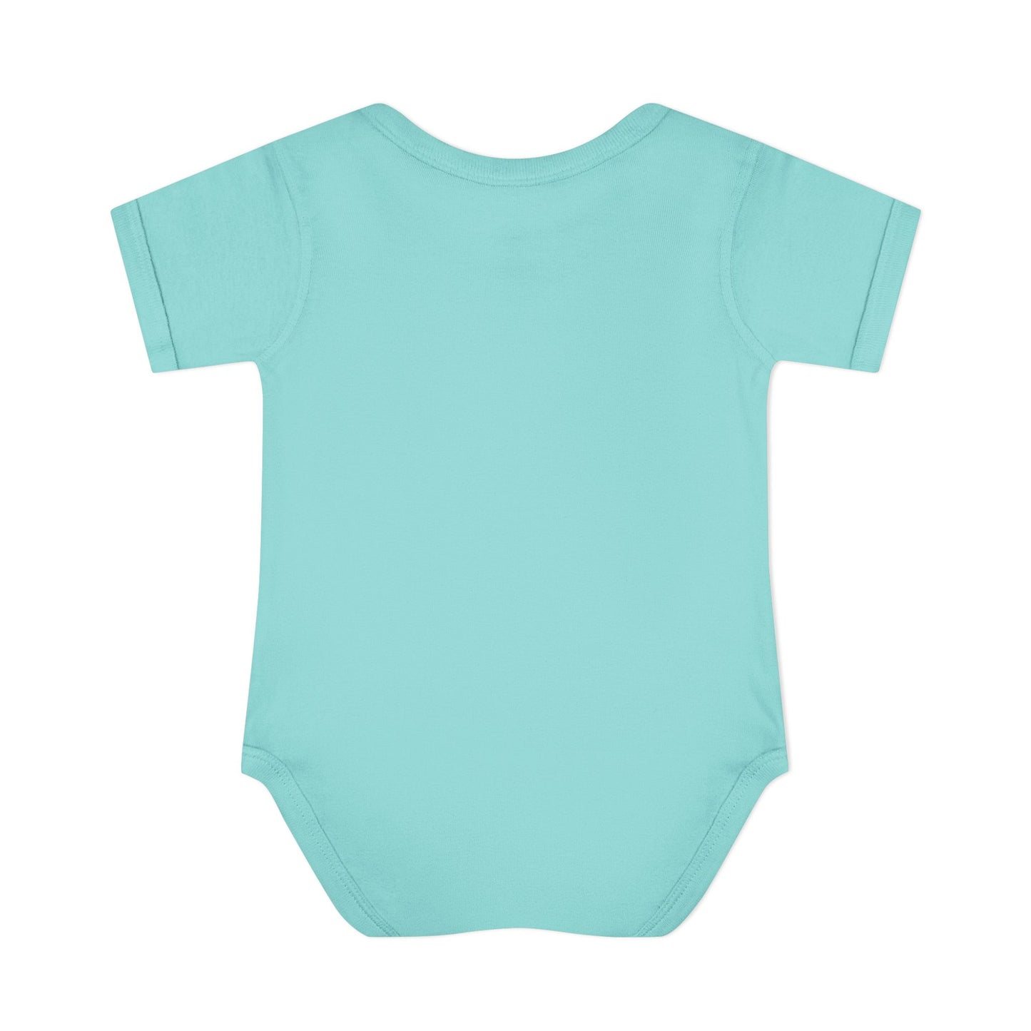 Play Time Fun Time Baby Bodysuit — Colorful Train Infant Onesie
