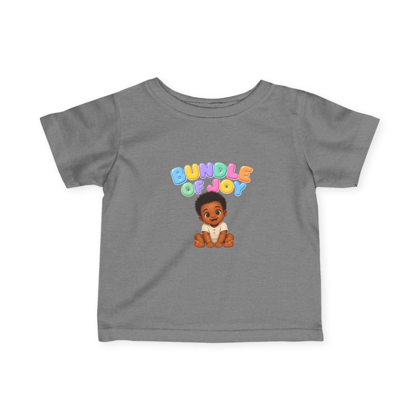 Infant Tee — "Bundle of Joy" Cute Baby Graphic
