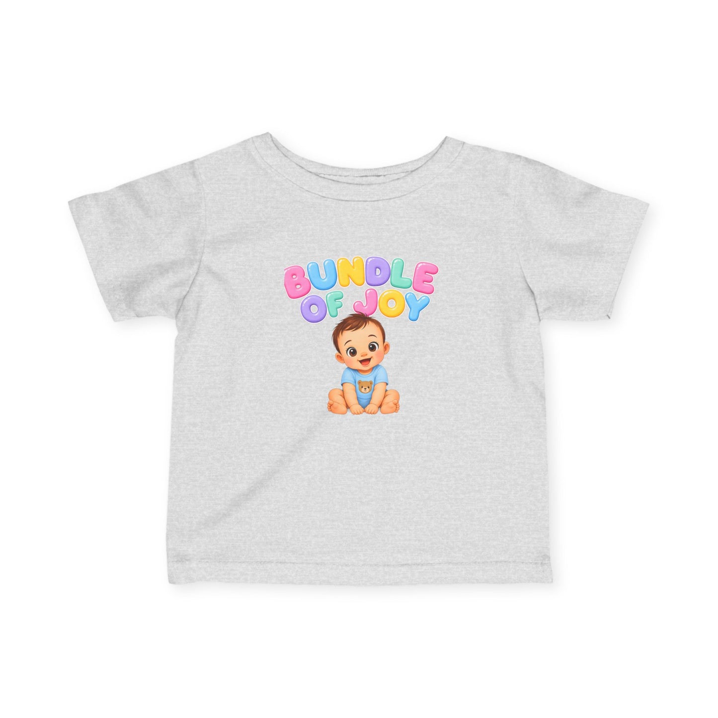 Infant Tee — "Bundle of Joy" Baby Graphic Shirt