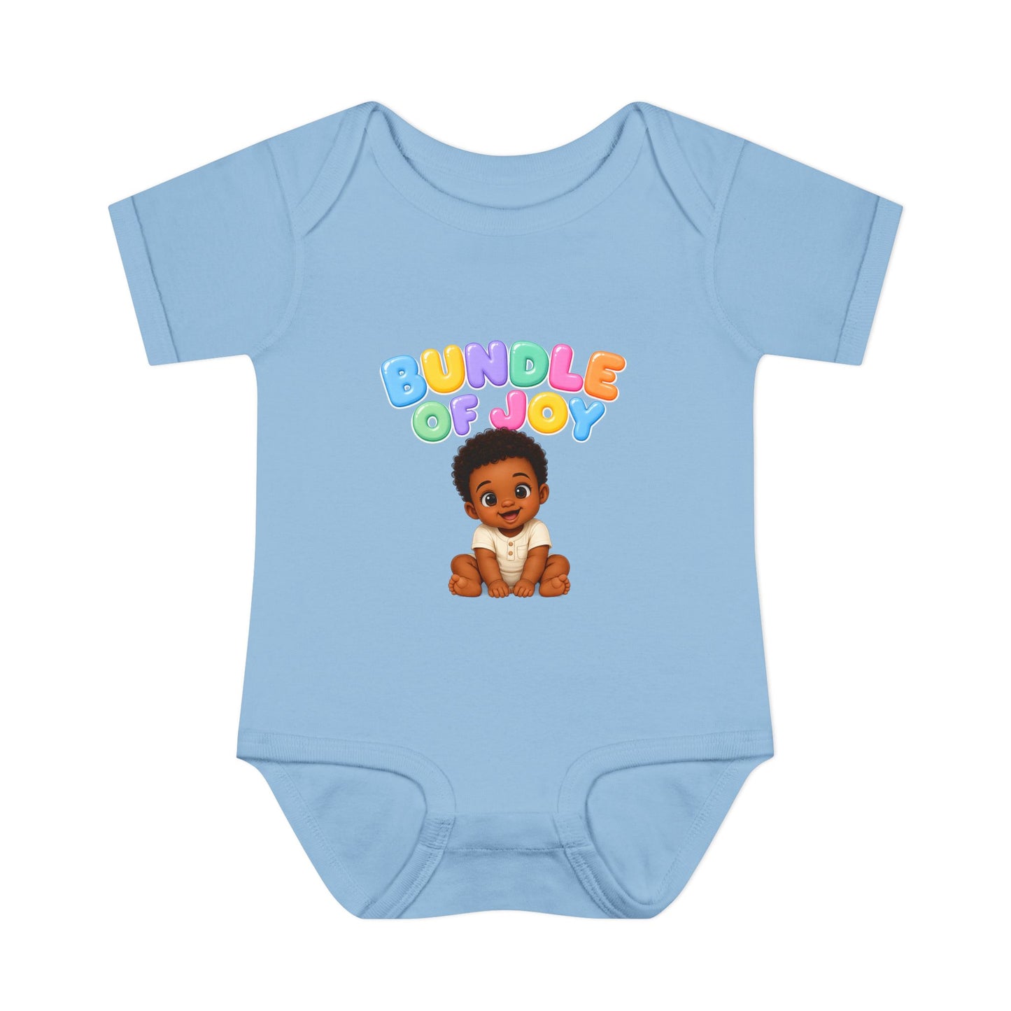 Bundle of Joy Baby Bodysuit — Cute Infant Onesie with Cartoon Baby