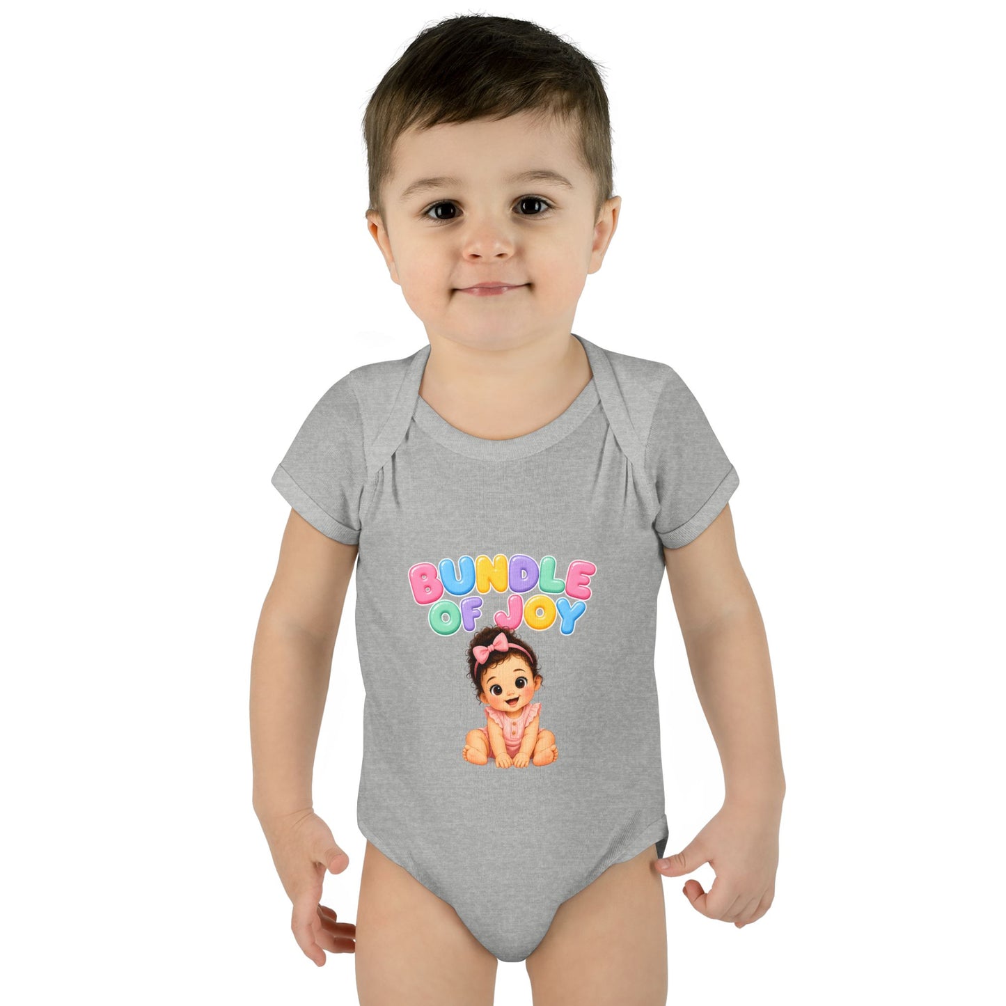 Bundle of Joy Baby Bodysuit – Cute Infant Onesie with Cartoon Baby Design