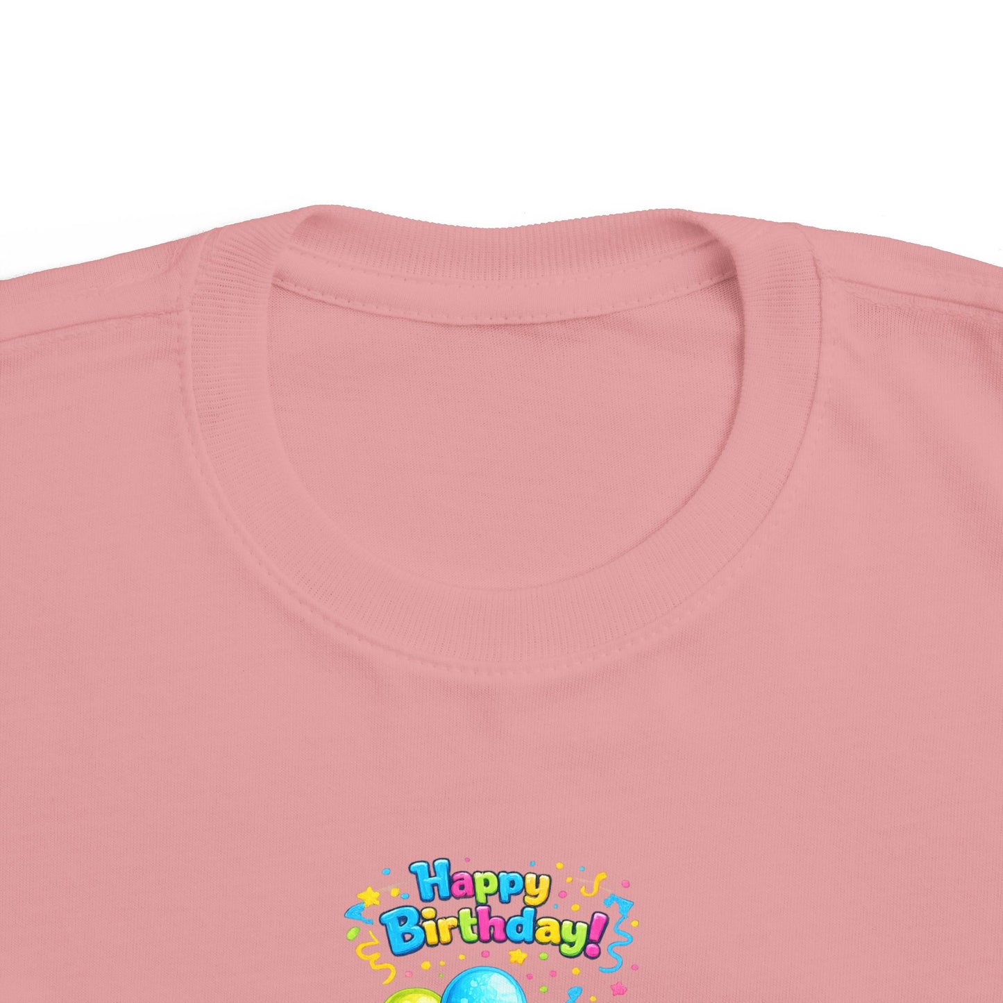 Toddler 1st  Birthday Tee — "Happy Birthday