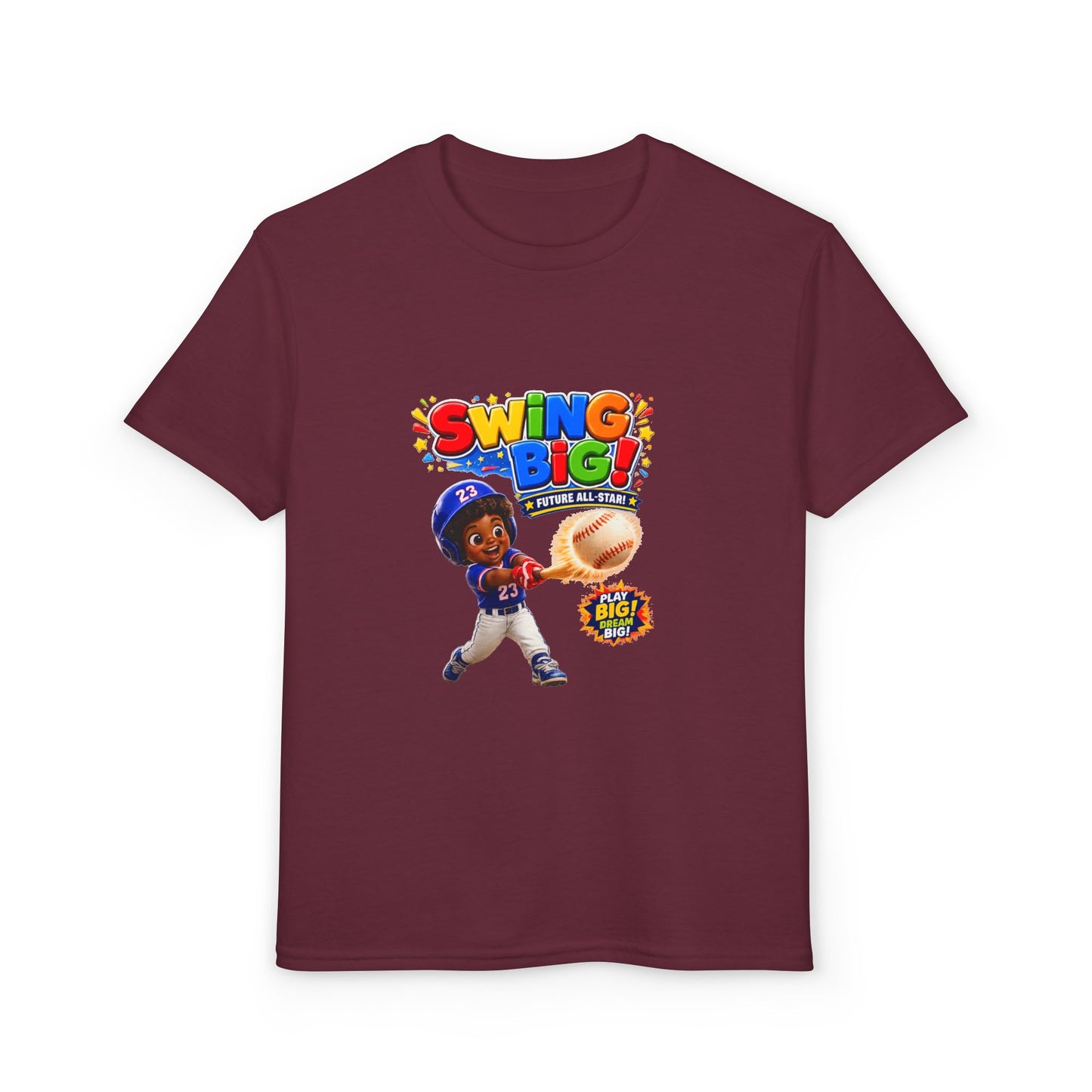 Swing Big! Youth Baseball T-Shirt