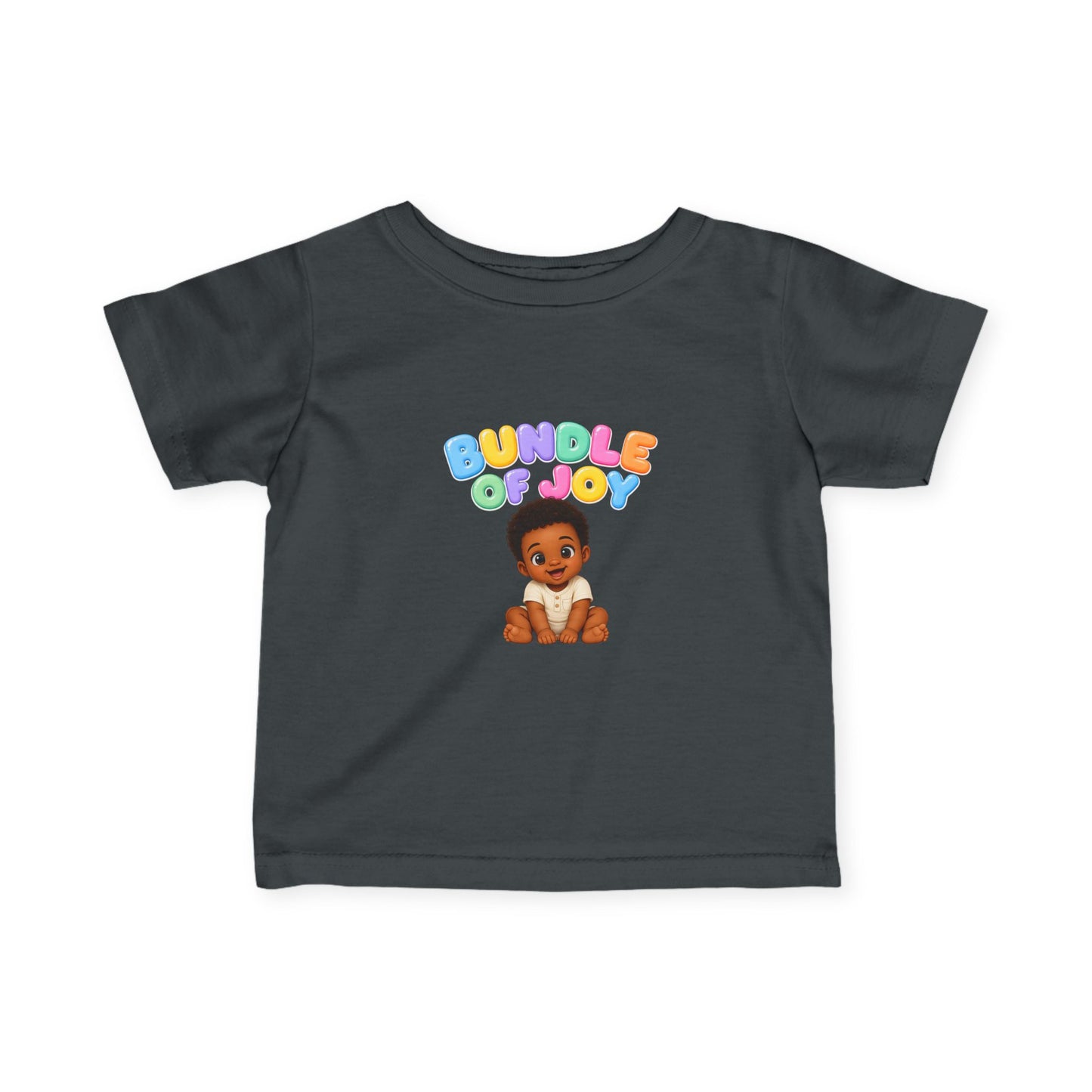 Infant Tee — "Bundle of Joy" Cute Baby Graphic
