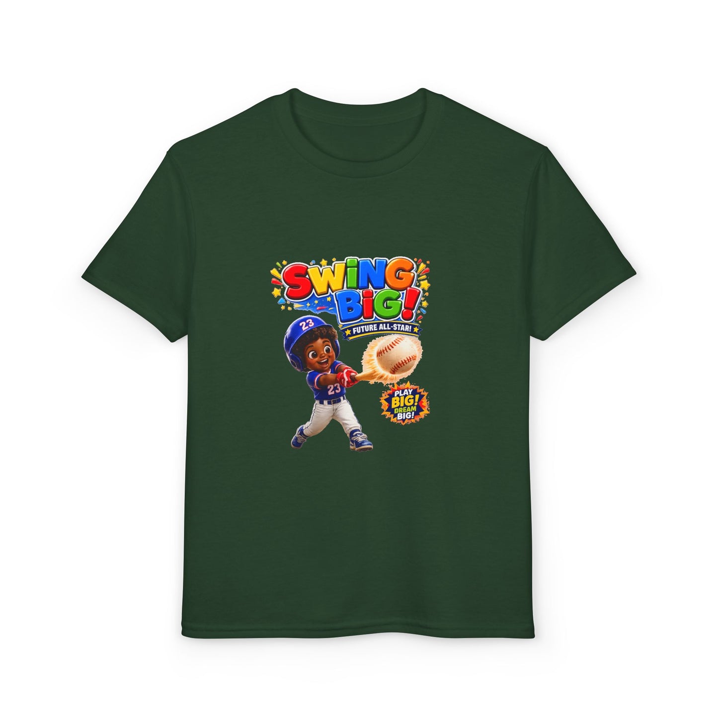 Swing Big! Youth Baseball T-Shirt