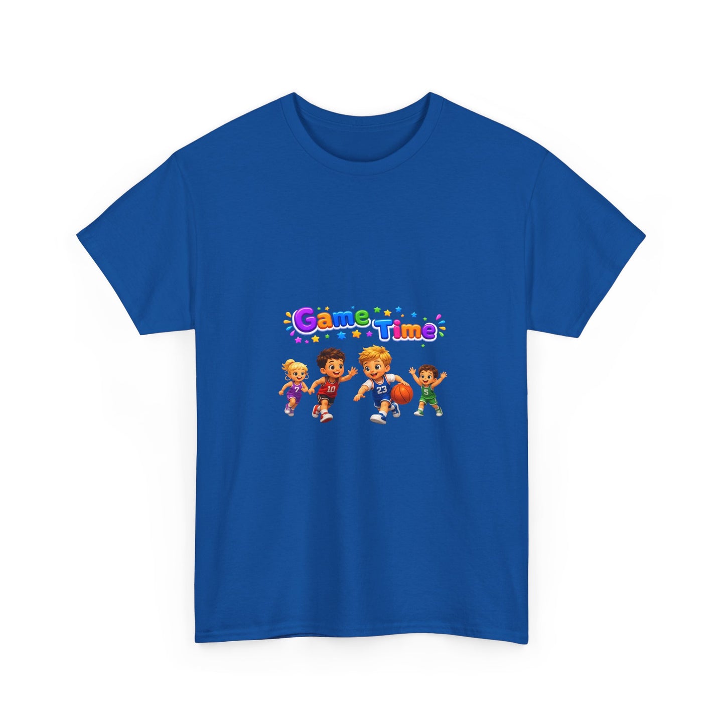 Kids' Game Time T‑Shirt — Playful Cartoon Children Design