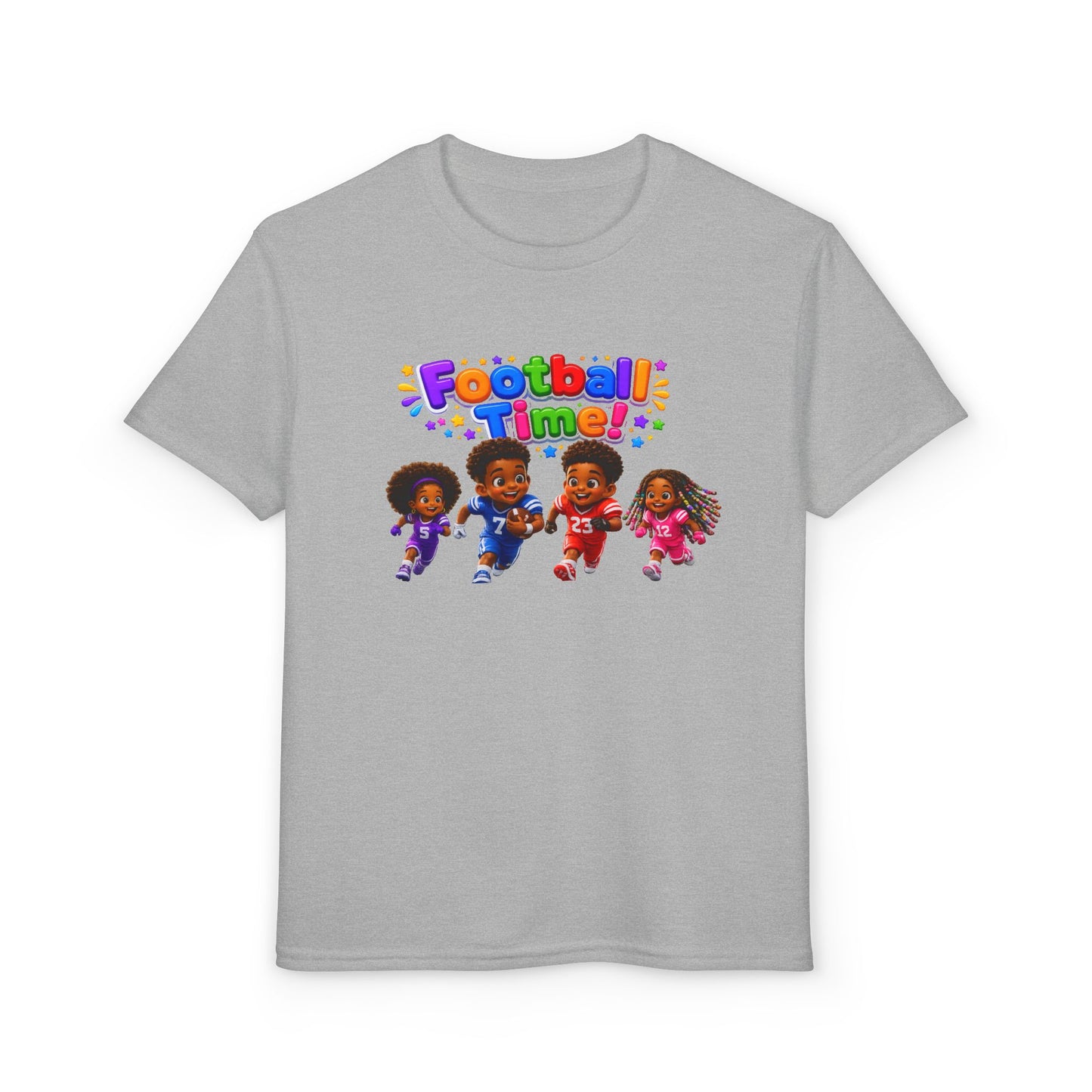 Youth T-Shirt — "Football Time" Kids Graphic Tee