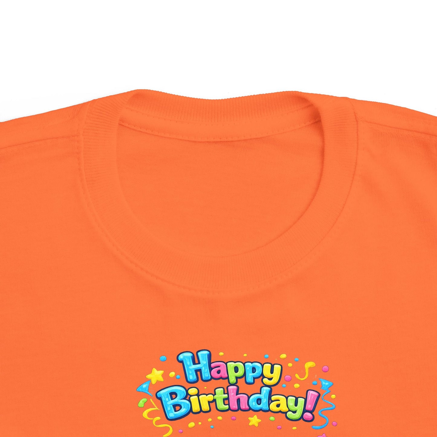 Copy of Copy of Toddler Birthday Tee — "Happy Birthday 2" Girl Balloon Party Shirt