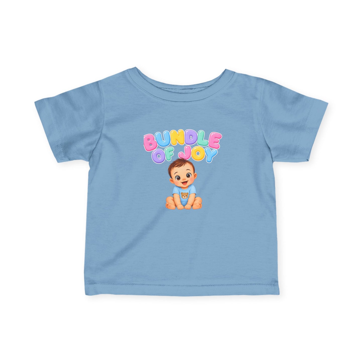 Infant Tee — "Bundle of Joy" Baby Graphic Shirt