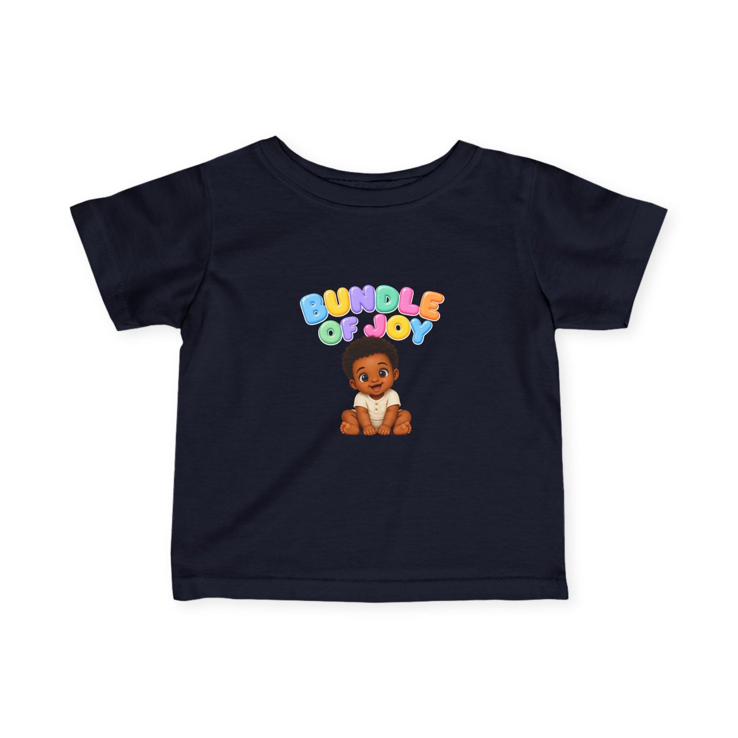 Infant Tee — "Bundle of Joy" Cute Baby Graphic