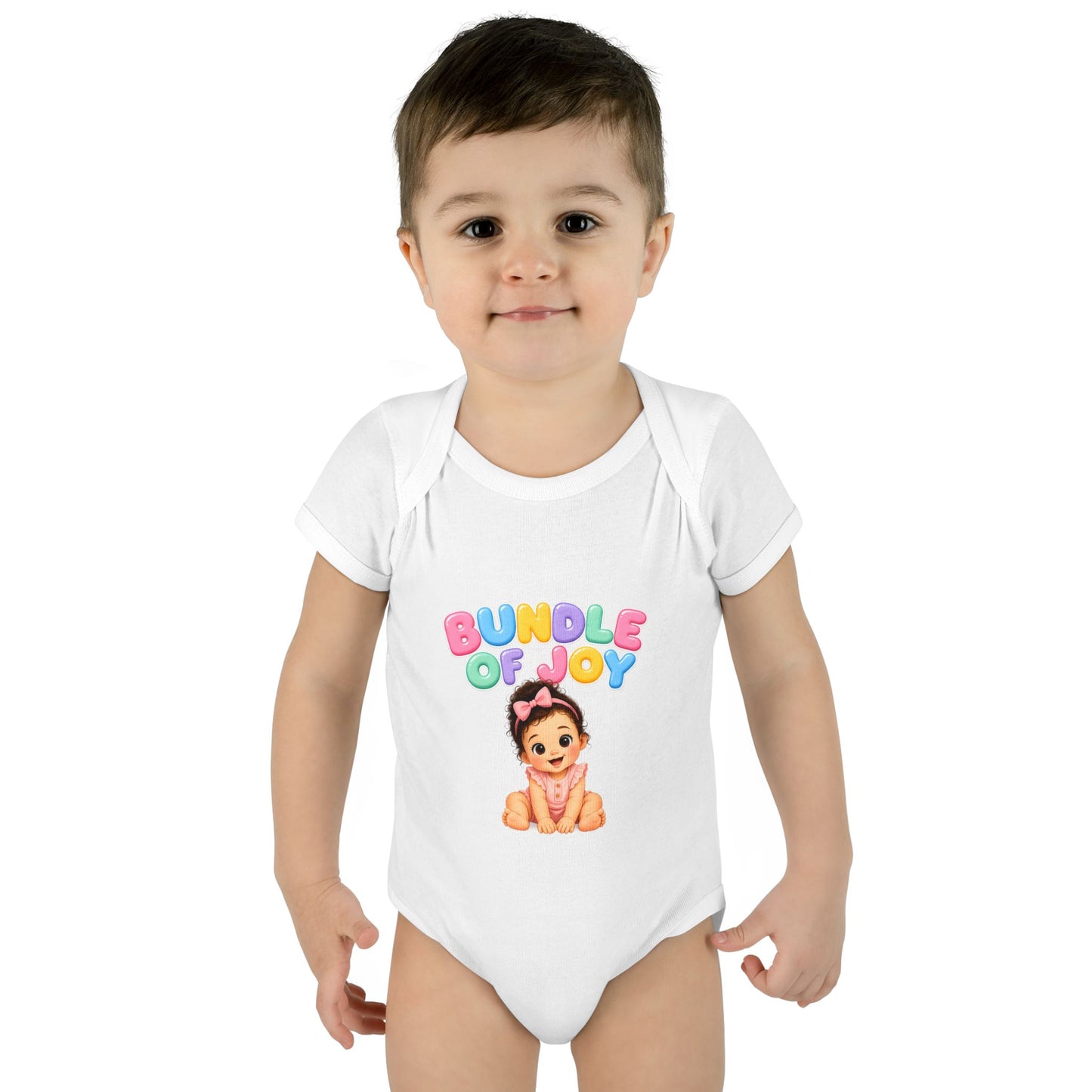 Bundle of Joy Baby Bodysuit – Cute Infant Onesie with Cartoon Baby Design