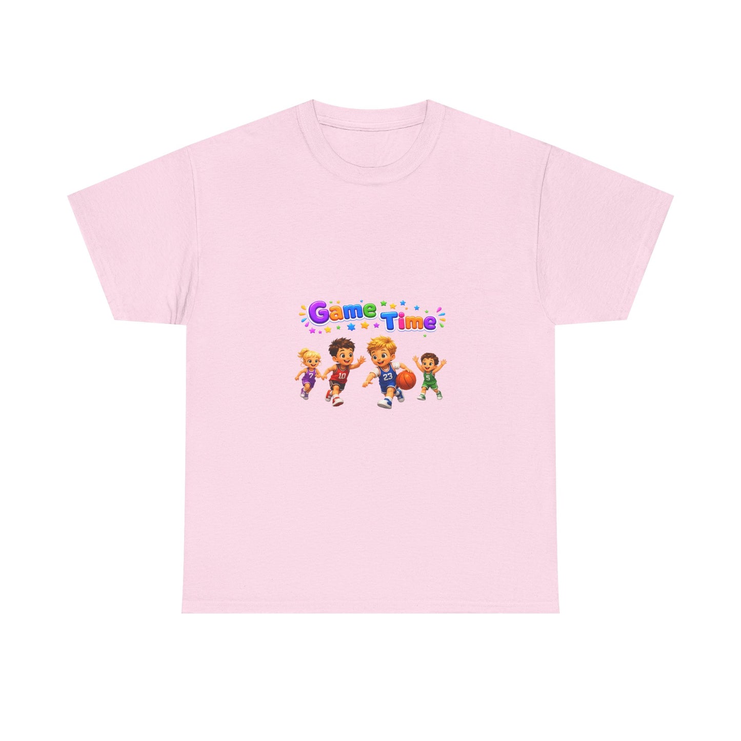 Kids' Game Time T‑Shirt — Playful Cartoon Children Design