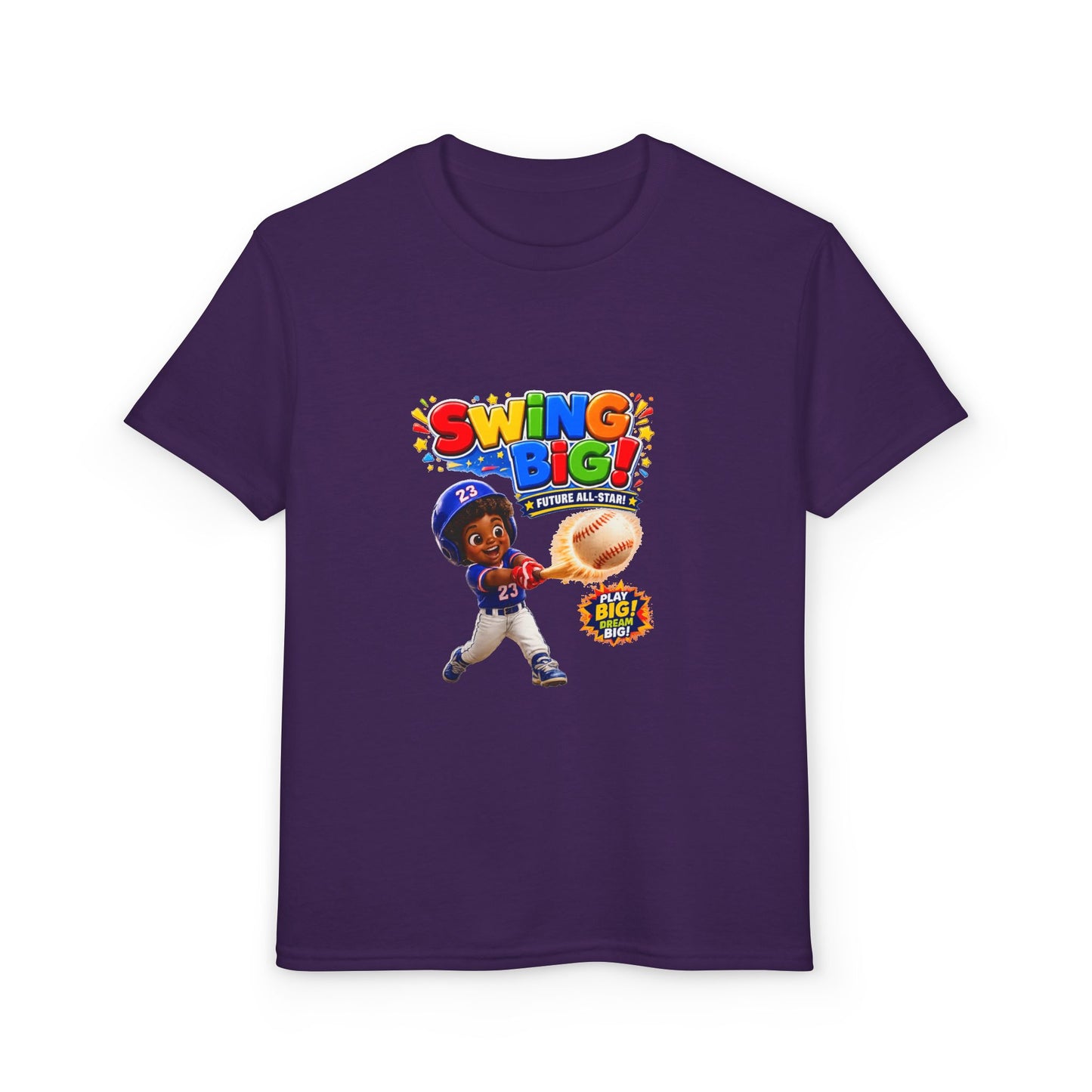 Swing Big! Youth Baseball T-Shirt
