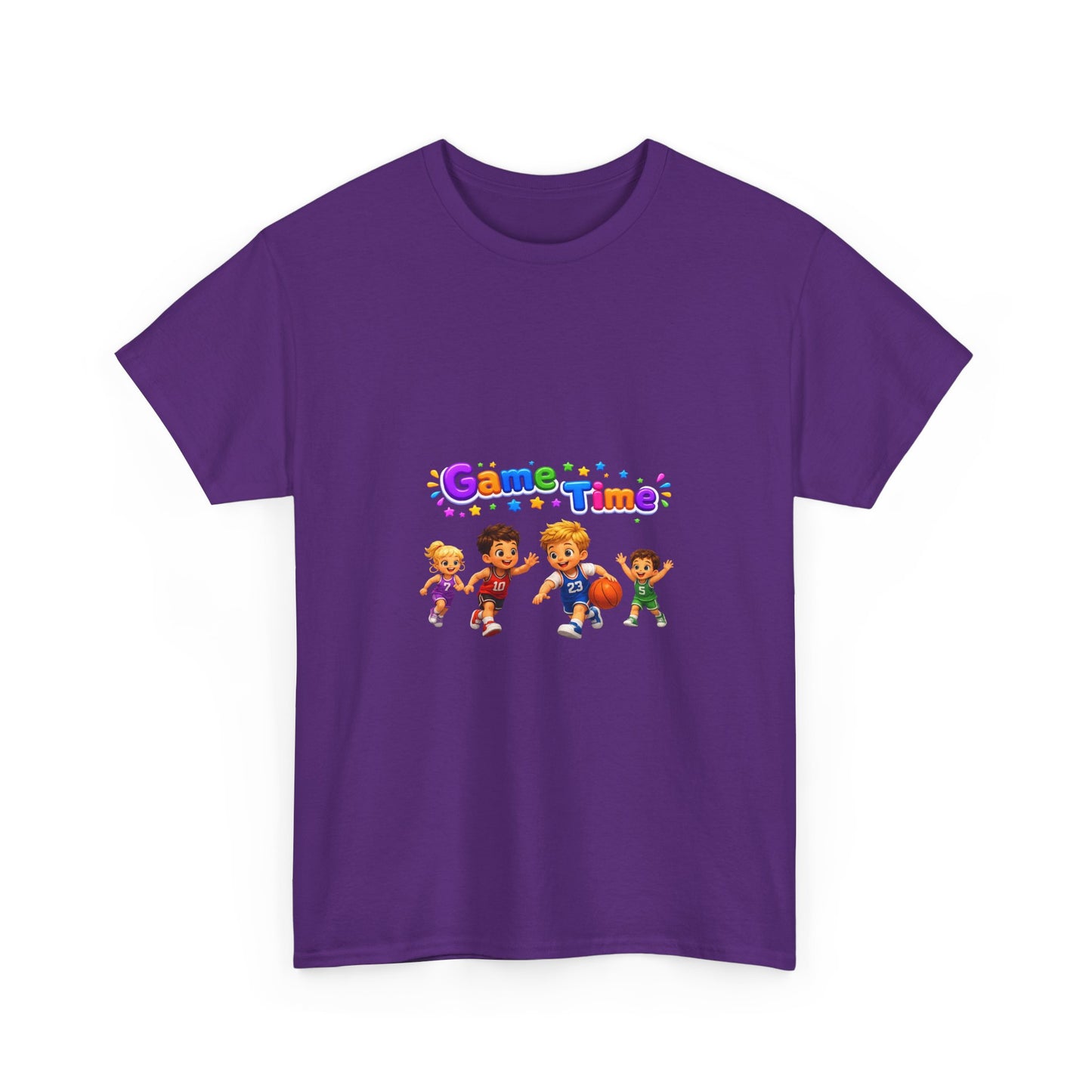 Kids' Game Time T‑Shirt — Playful Cartoon Children Design