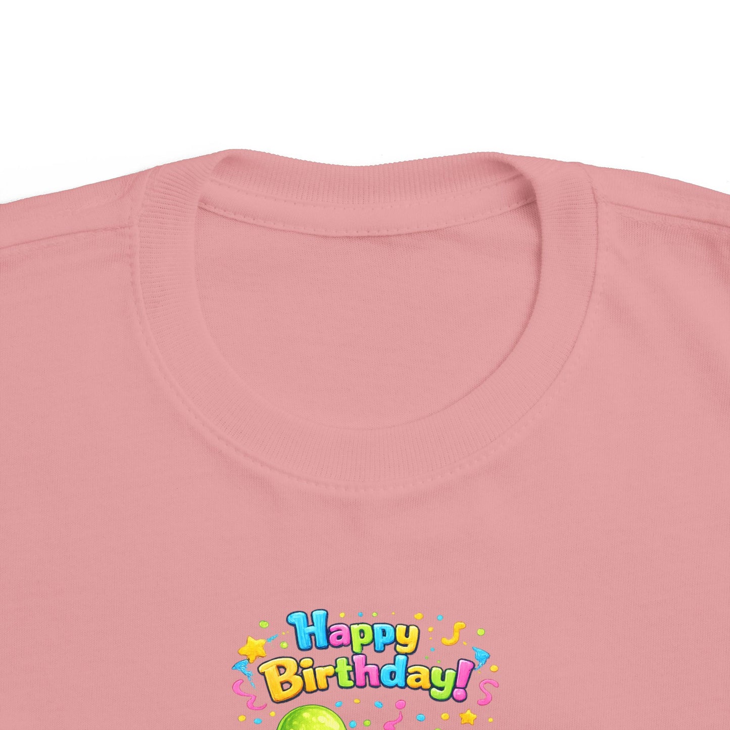 Copy of Toddler 3rd Birthday Tee — "Happy Birthday