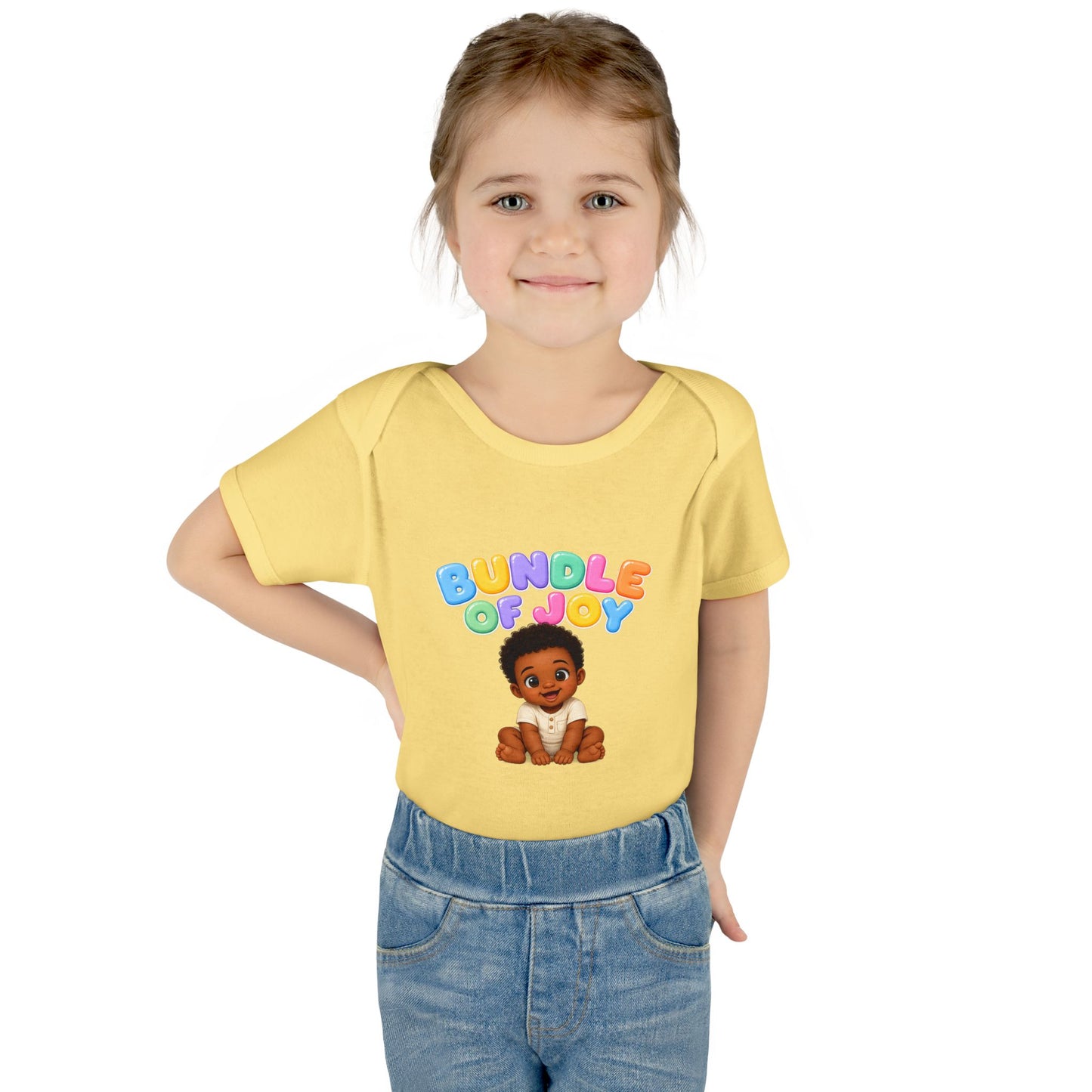 Bundle of Joy Baby Bodysuit — Cute Infant Onesie with Cartoon Baby