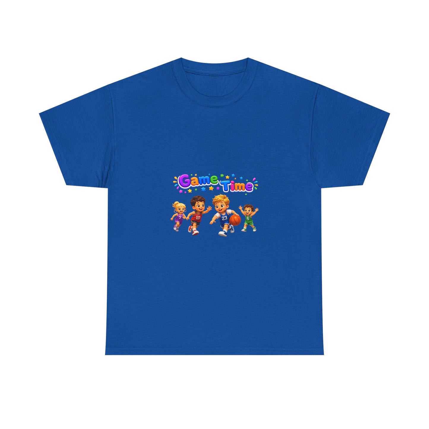 Kids' Game Time T‑Shirt — Playful Cartoon Children Design