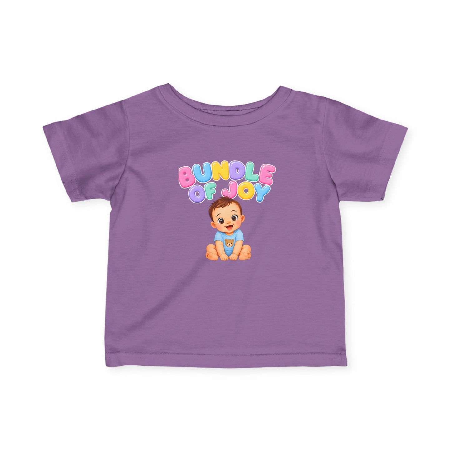 Infant Tee — "Bundle of Joy" Baby Graphic Shirt