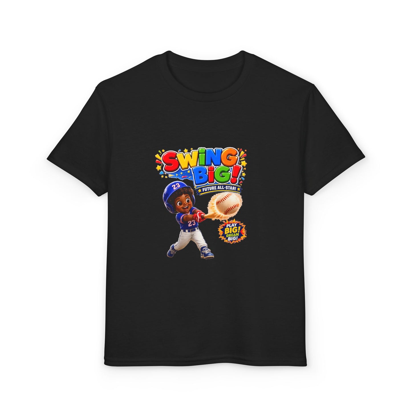 Swing Big! Youth Baseball T-Shirt