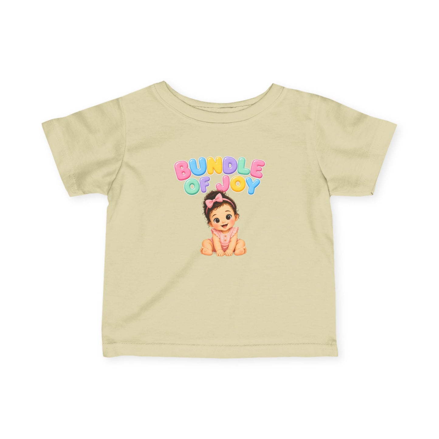 Infant Tee — "Bundle of Joy" Cute Baby Graphic