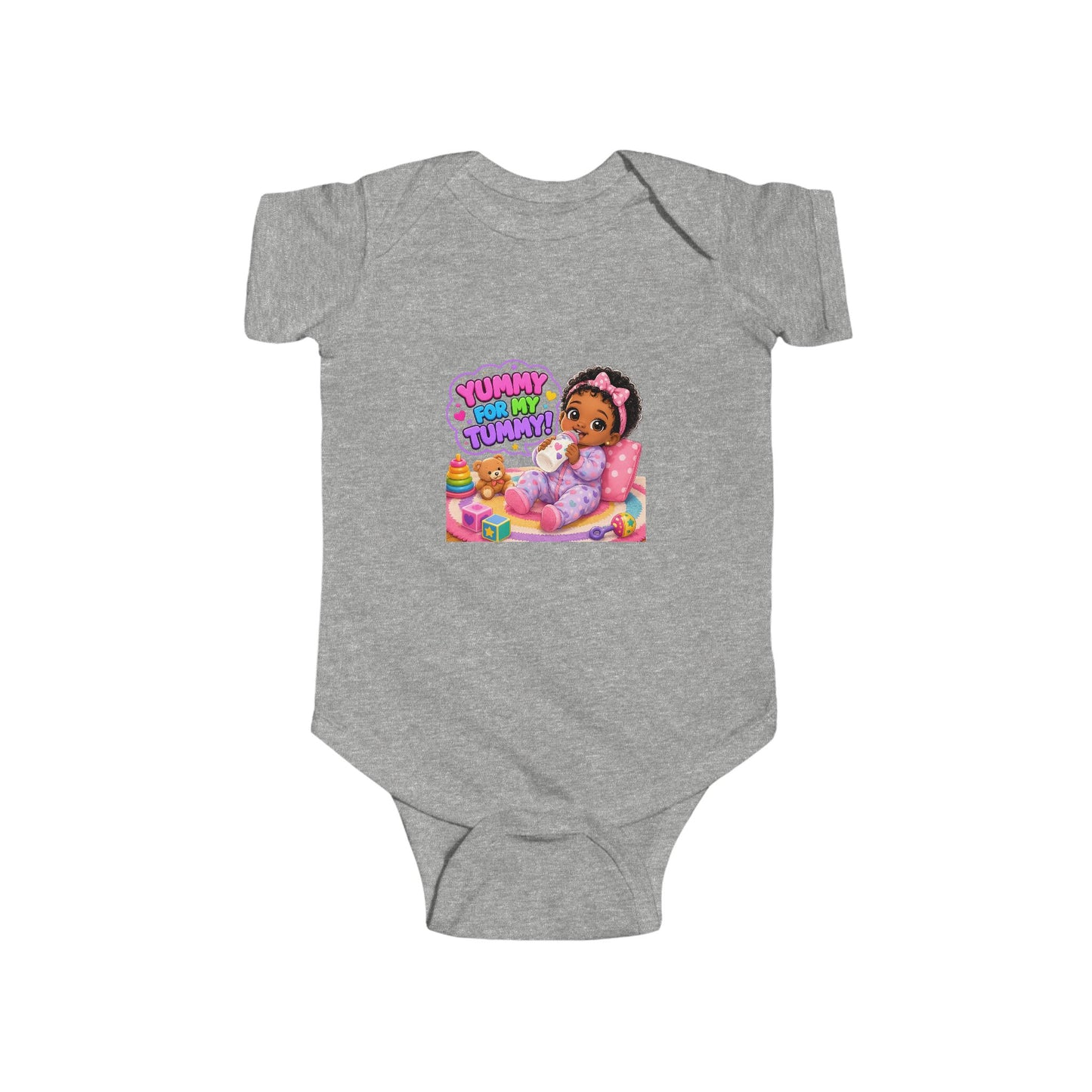 Baby Bodysuit — "Funny Mommy Moments" Cute Doll Playtime Graphic